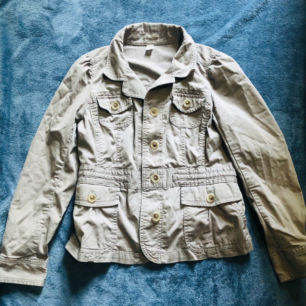 Gray Jacket - Ann Taylor Loft